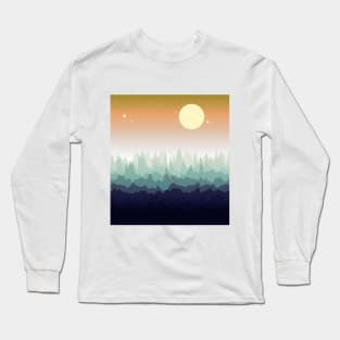 Calm landscape. Long Sleeve T-Shirt